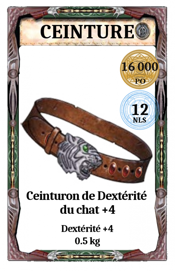 Ceinture - de Dex du chat +4